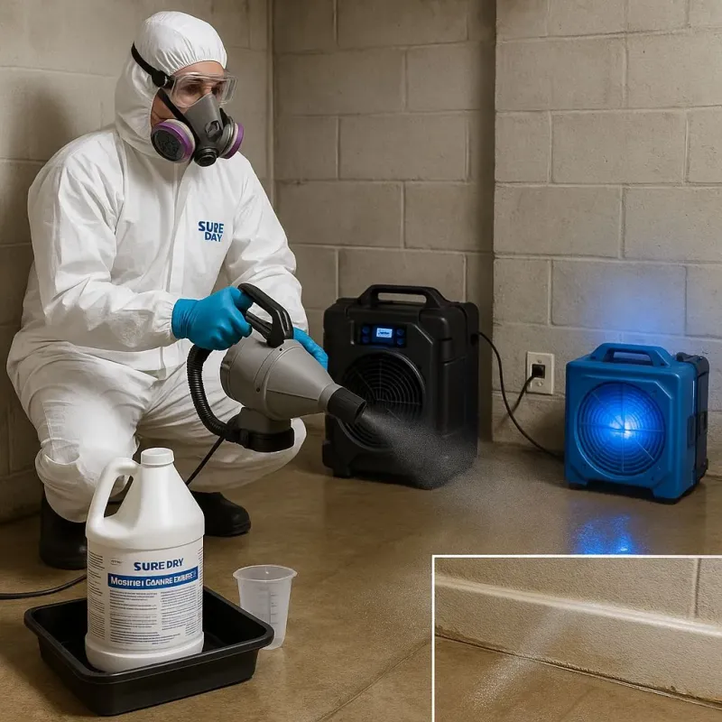 Sanitization and Odor Removal process in Metamora, IL