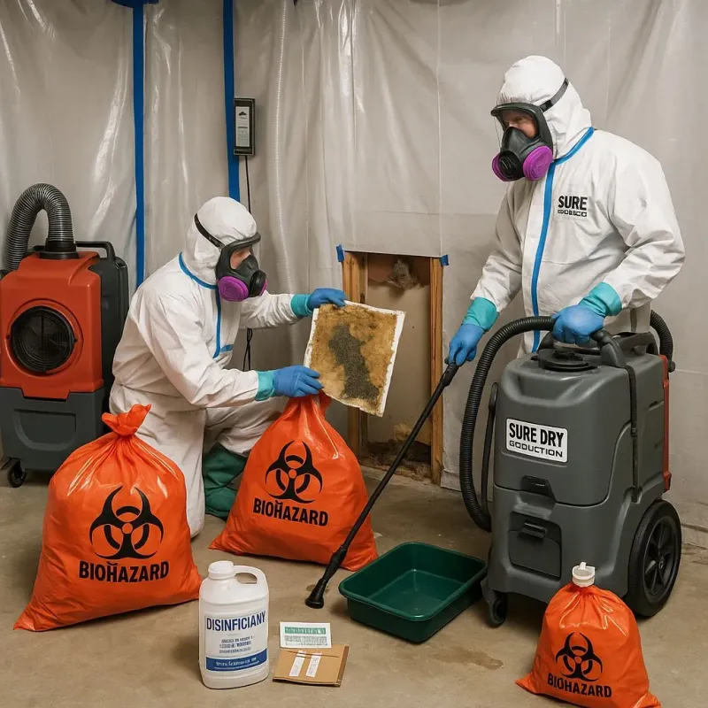 Contaminated Water Handling Protocols process in Metamora, IL