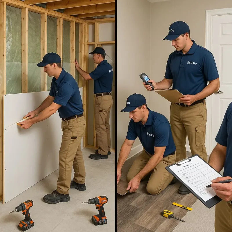 Repairs and Reconstruction process in Metamora, IL