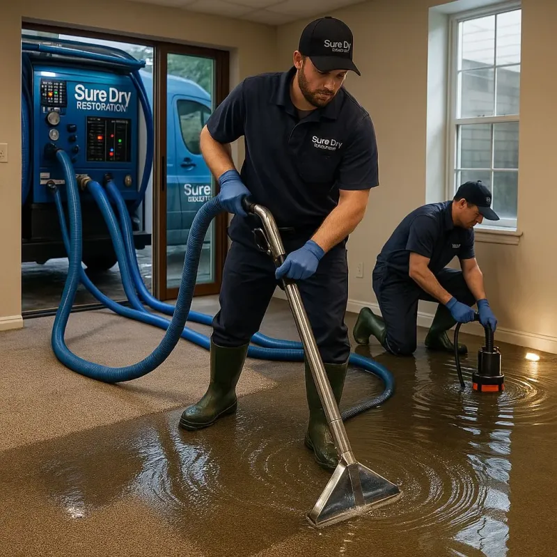 Water Extraction and Removal process in Metamora, IL